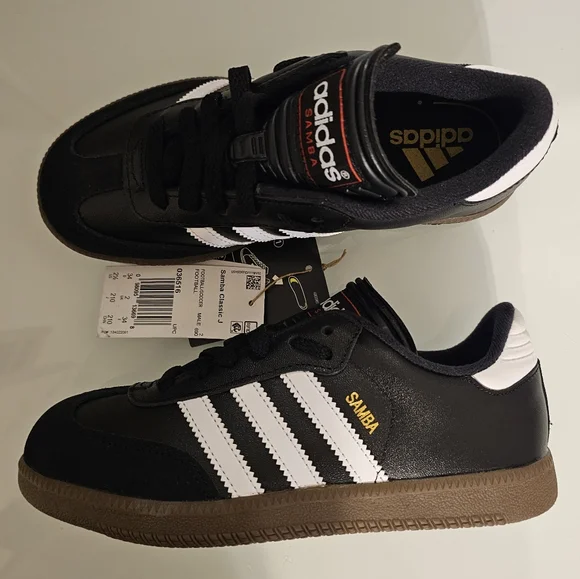 adidas | Shoes | Adidas Samba Classic Jr Sneakers For Kids Size 25 |  Poshmark